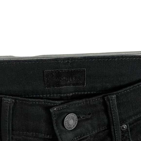 MOTHER x REVOLVE The Insider Crop Step Fray in Guilty Racer - Picture 9 of 14